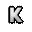letter K