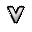 letter V