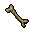 large yellowed bone