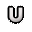 letter U