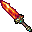 fiery relic sword